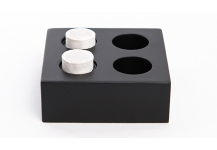 Black Resin Tray 2 guests